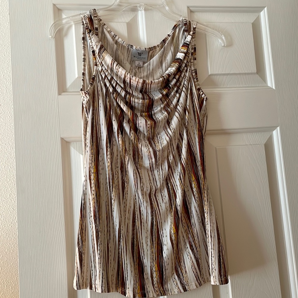 Worthington Sleeveless Top Size S